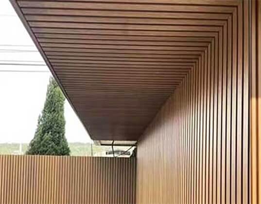 Outdoor WPC Fluted Panel